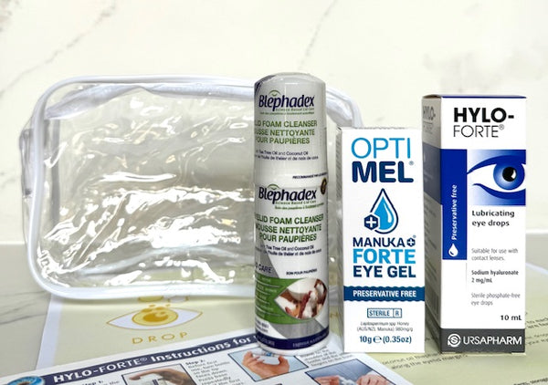 DRYEYEKIT for Severe Dry Eyes - with Foam
